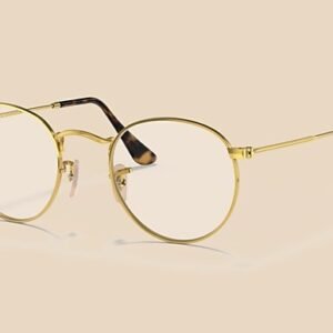 Ray-Ban 0RX3447V Round Metal Optics