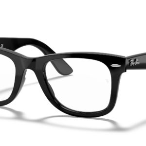Ray-Ban RX4340V Wayfarer Ease negra, color 2000 y calibre 50